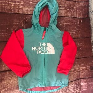 The North Face toddler girls wind jacket 2T